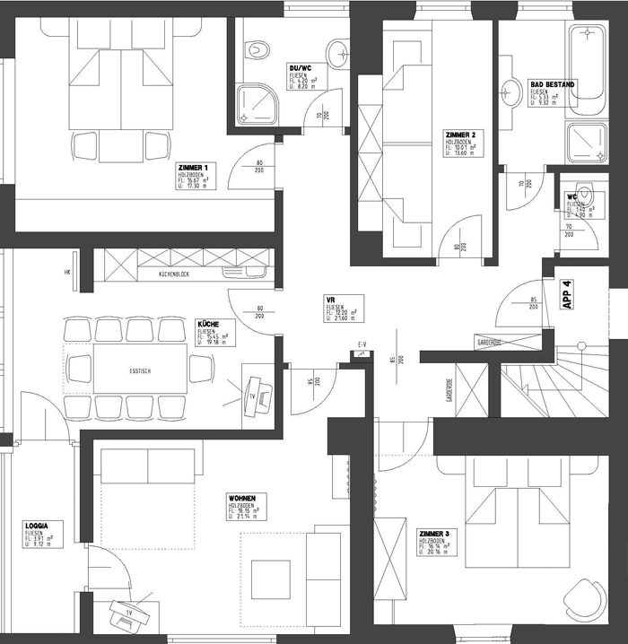 grundriss fewo reisskofel